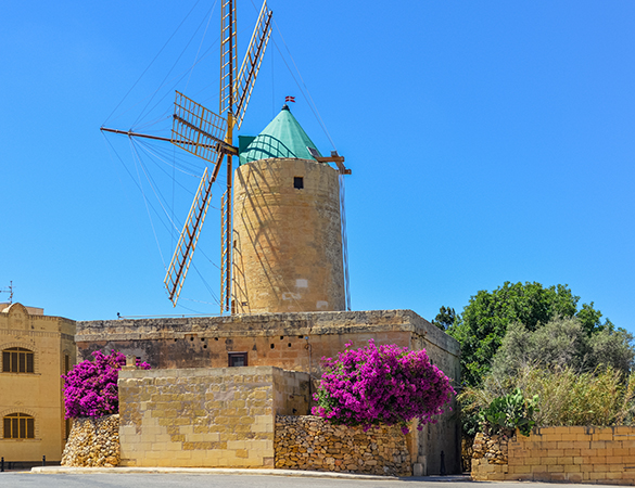 Malta - Windmühle